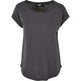 Build Your Brand Women's Long Slub Tee