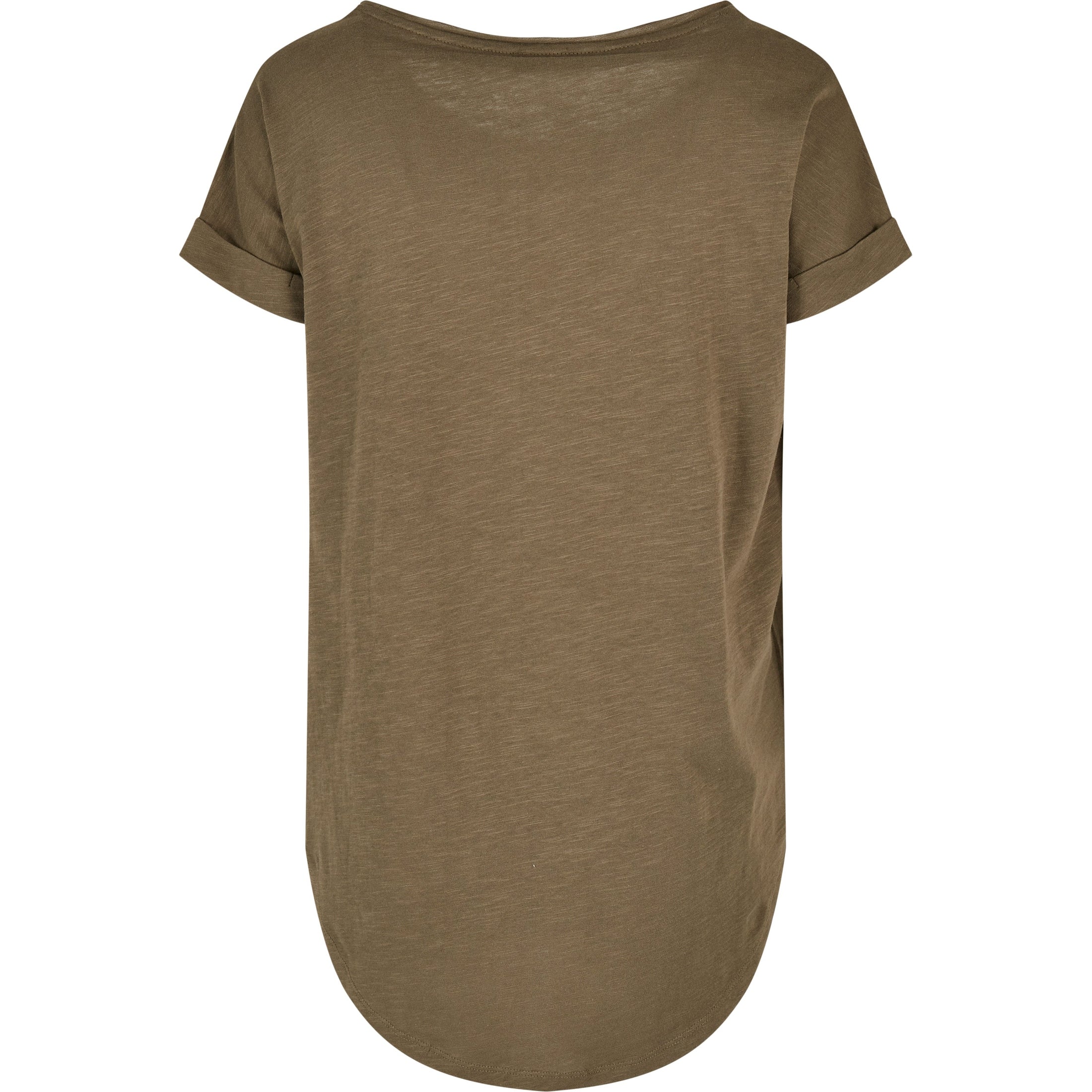 Build Your Brand Women's Long Slub Tee