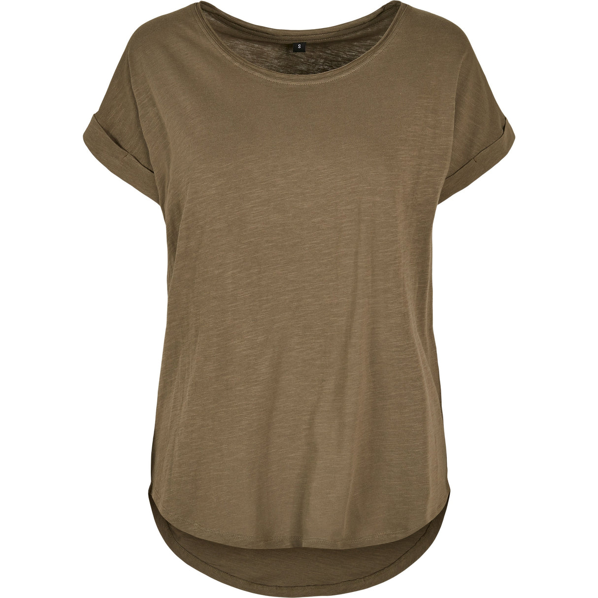 Build Your Brand Women's Long Slub Tee