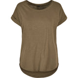 Build Your Brand Women's Long Slub Tee