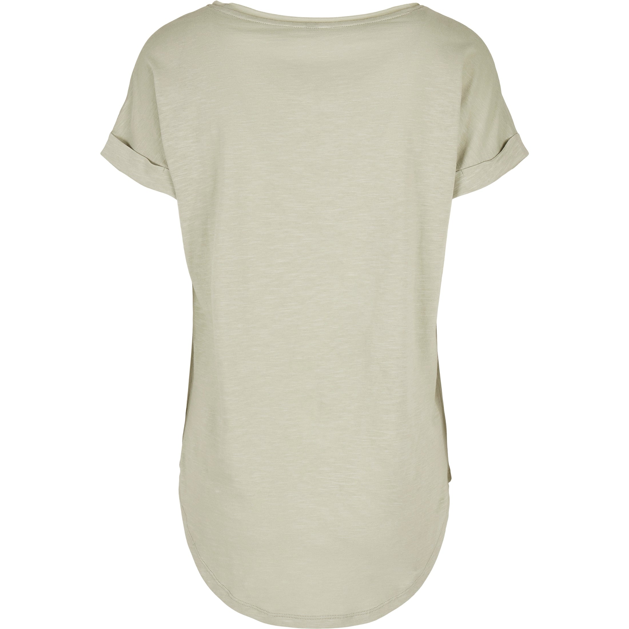 Build Your Brand Women's Long Slub Tee