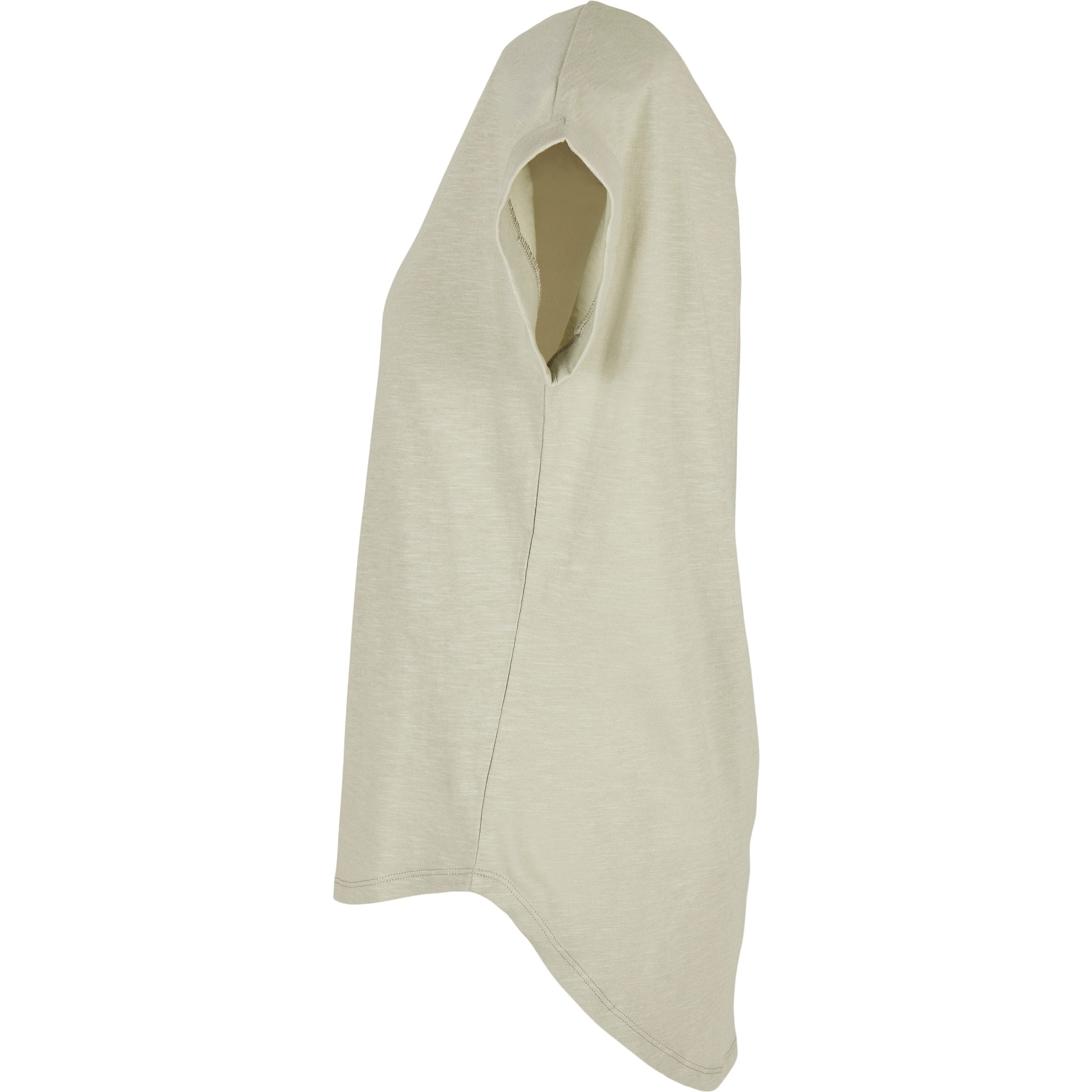 Build Your Brand Women's Long Slub Tee