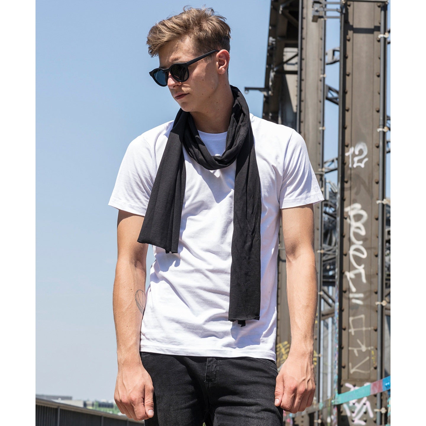 Build Your Brand Jersey Scarf