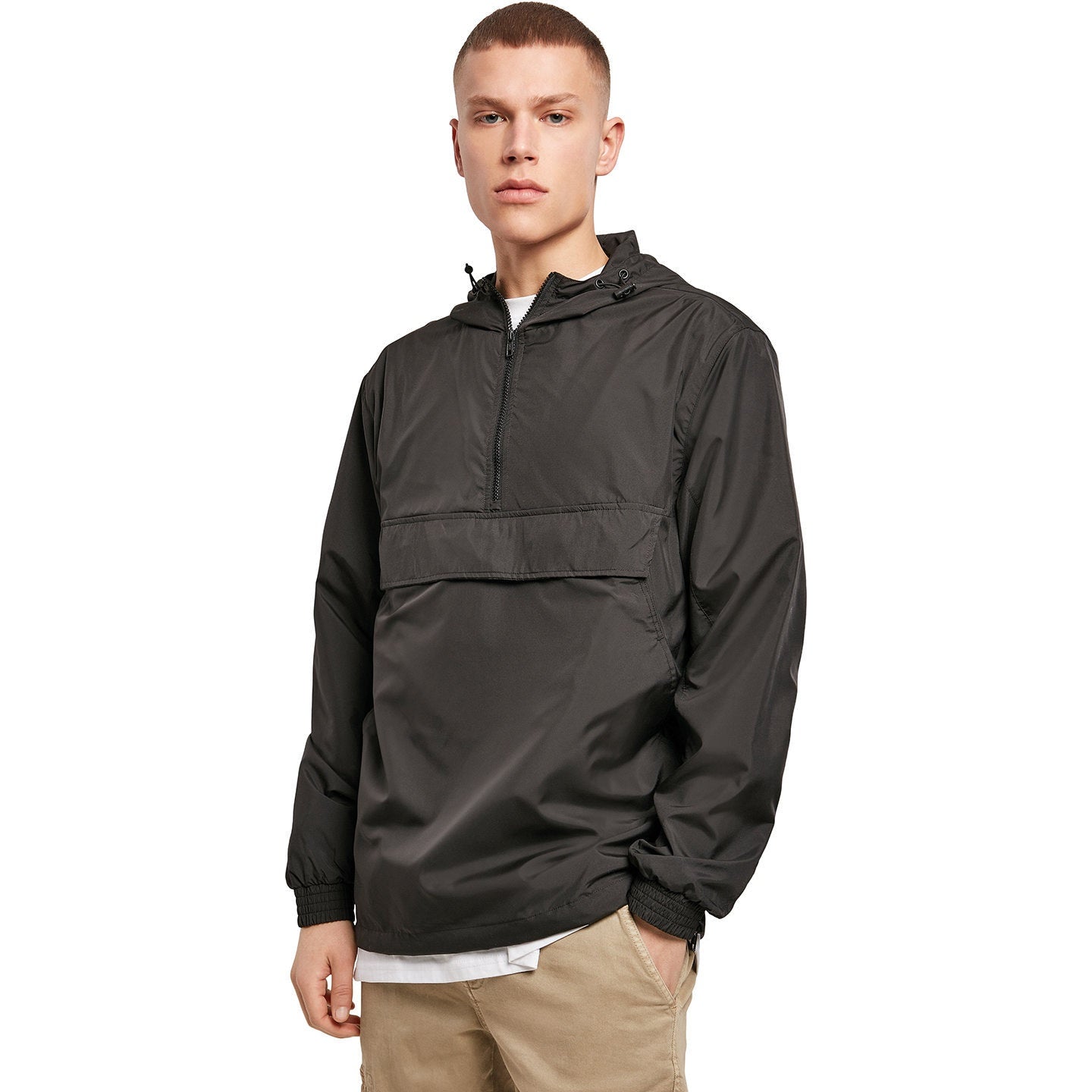 Build Your Brand Basic Pullover Jacket