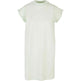 Build Your Brand Women's Turtle Extended Shoulder Dress - Light Mint