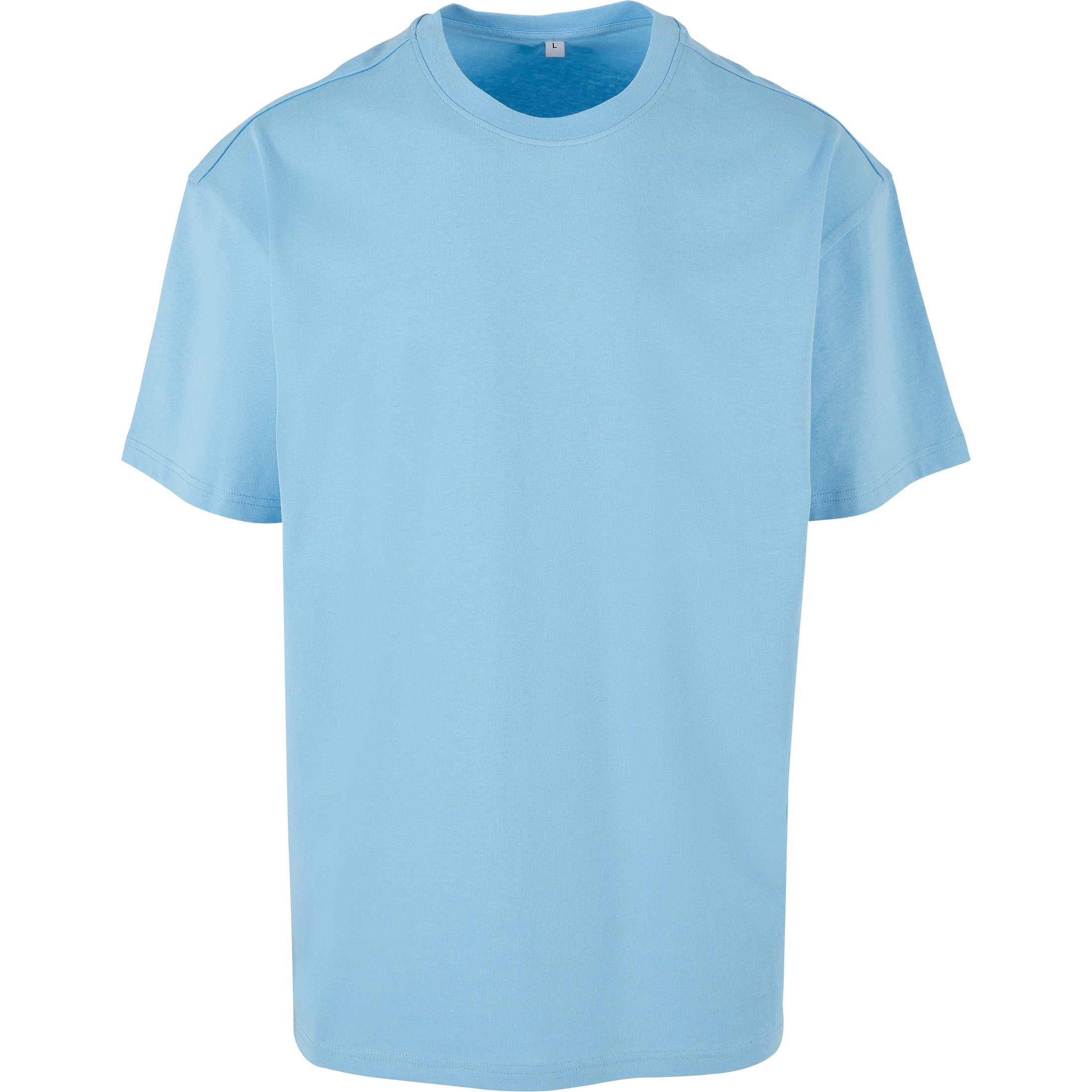 Build Your Brand Heavy Oversized Tee - Baltic Blue