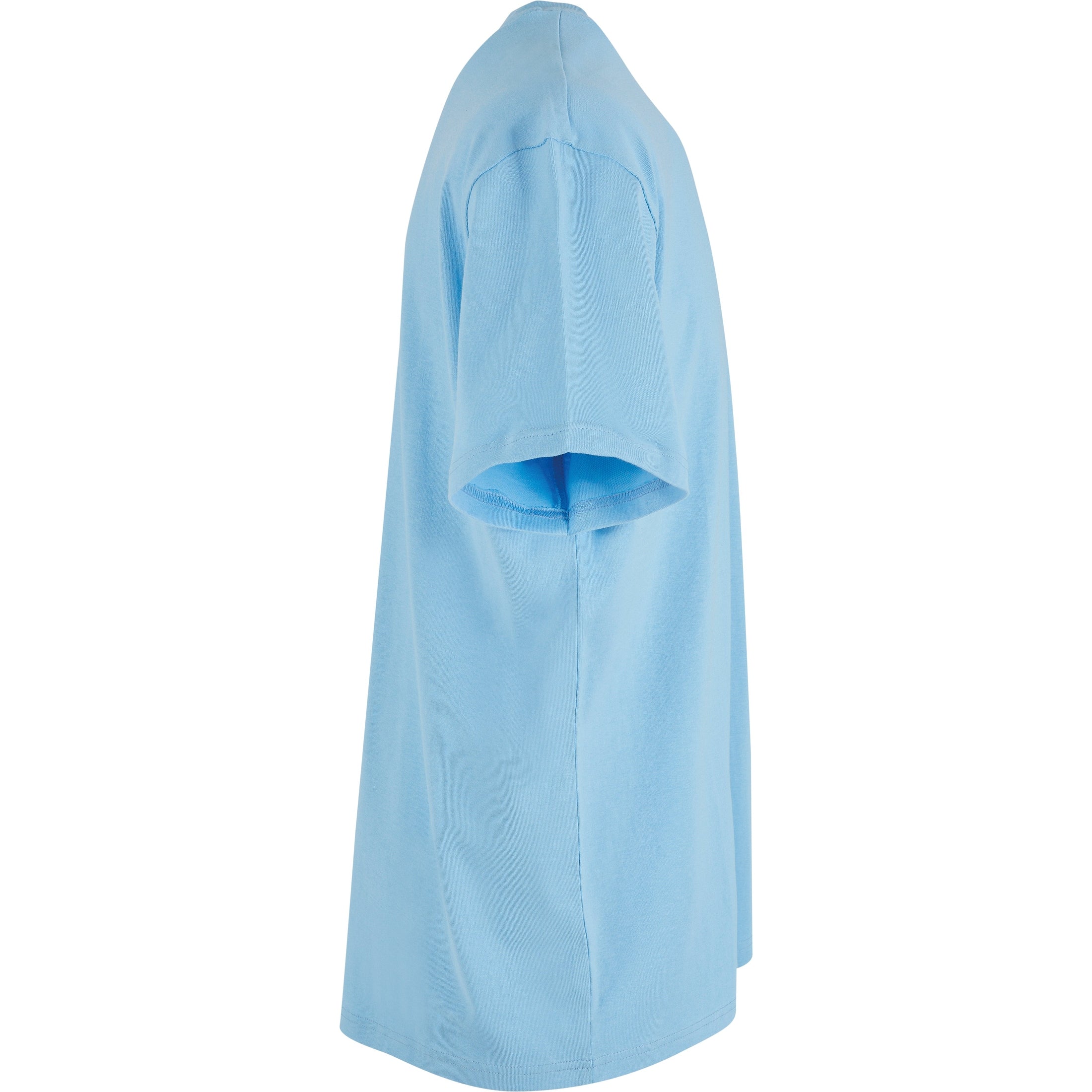 Build Your Brand Heavy Oversized Tee - Baltic Blue