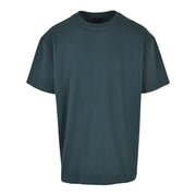 Build Your Brand Heavy Oversized Tee - Bottle Green
