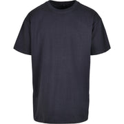 Build Your Brand Heavy Oversized Tee - Navy