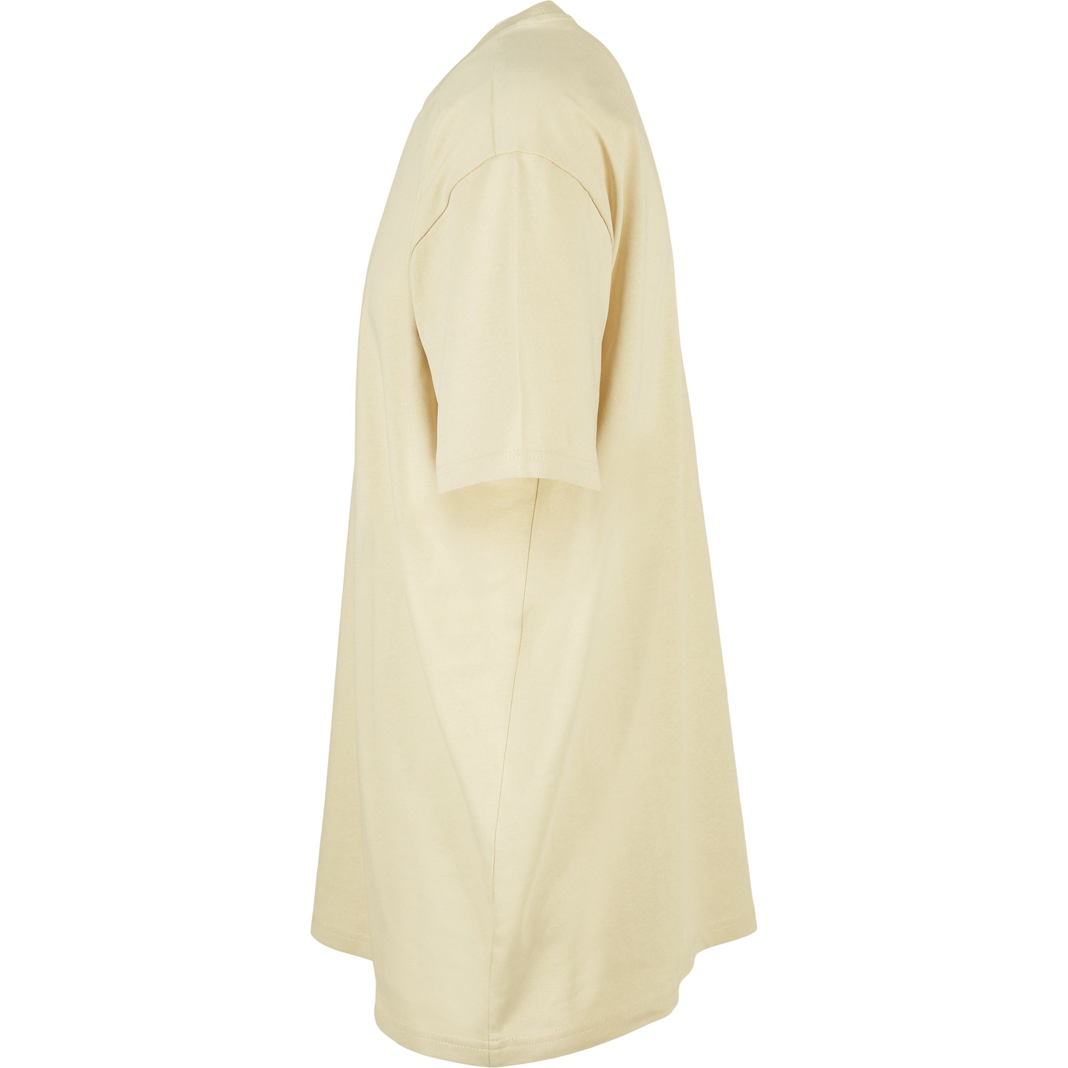 Build Your Brand Heavy Oversized Tee - Soft Yellow