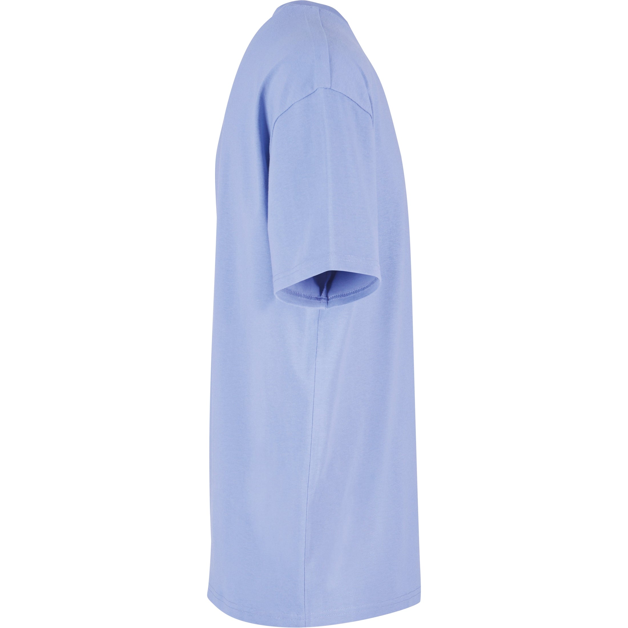 Build Your Brand Heavy Oversized Tee - Viola Blue