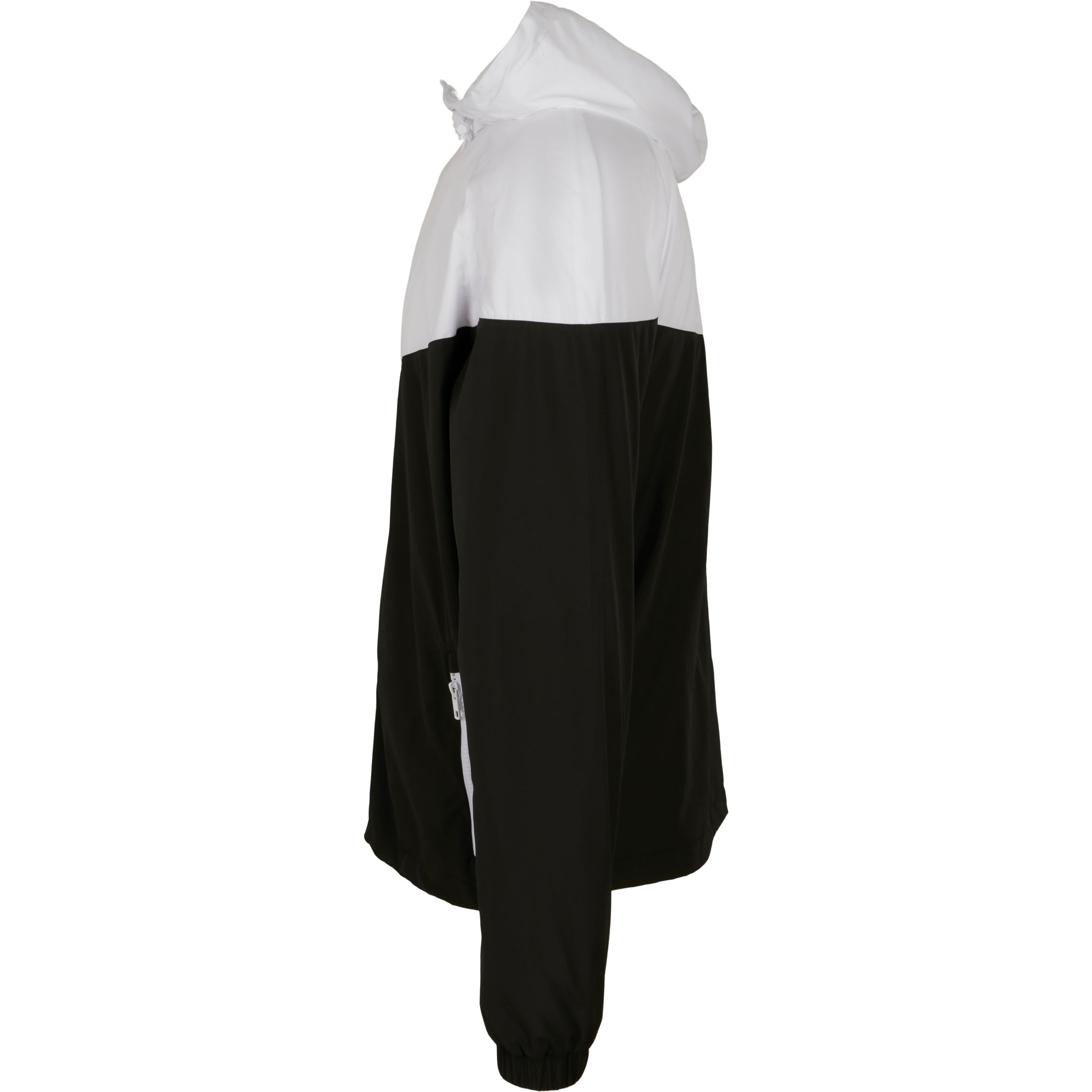 Build Your Brand Two-Tone Tech Windrunner Jacket