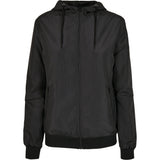 Build Your Brand Women's Recycled Windrunner
