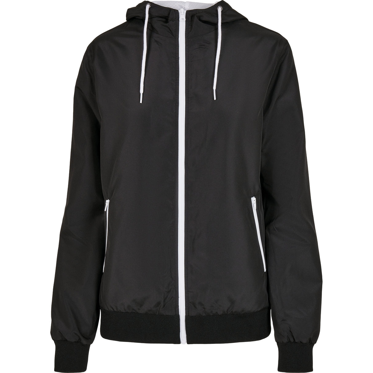 Build Your Brand Women's Recycled Windrunner