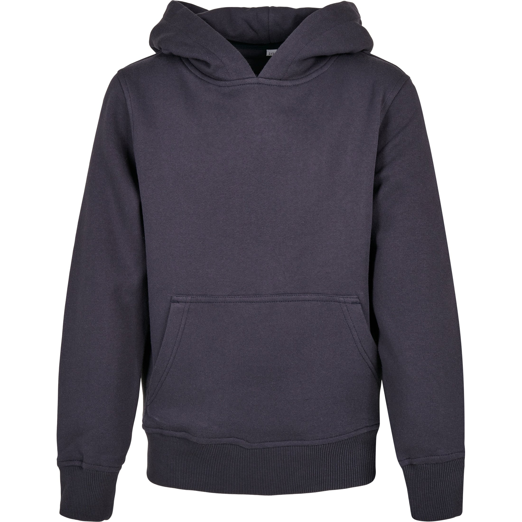 Build Your Brand Organic Kids Basic Hoodie