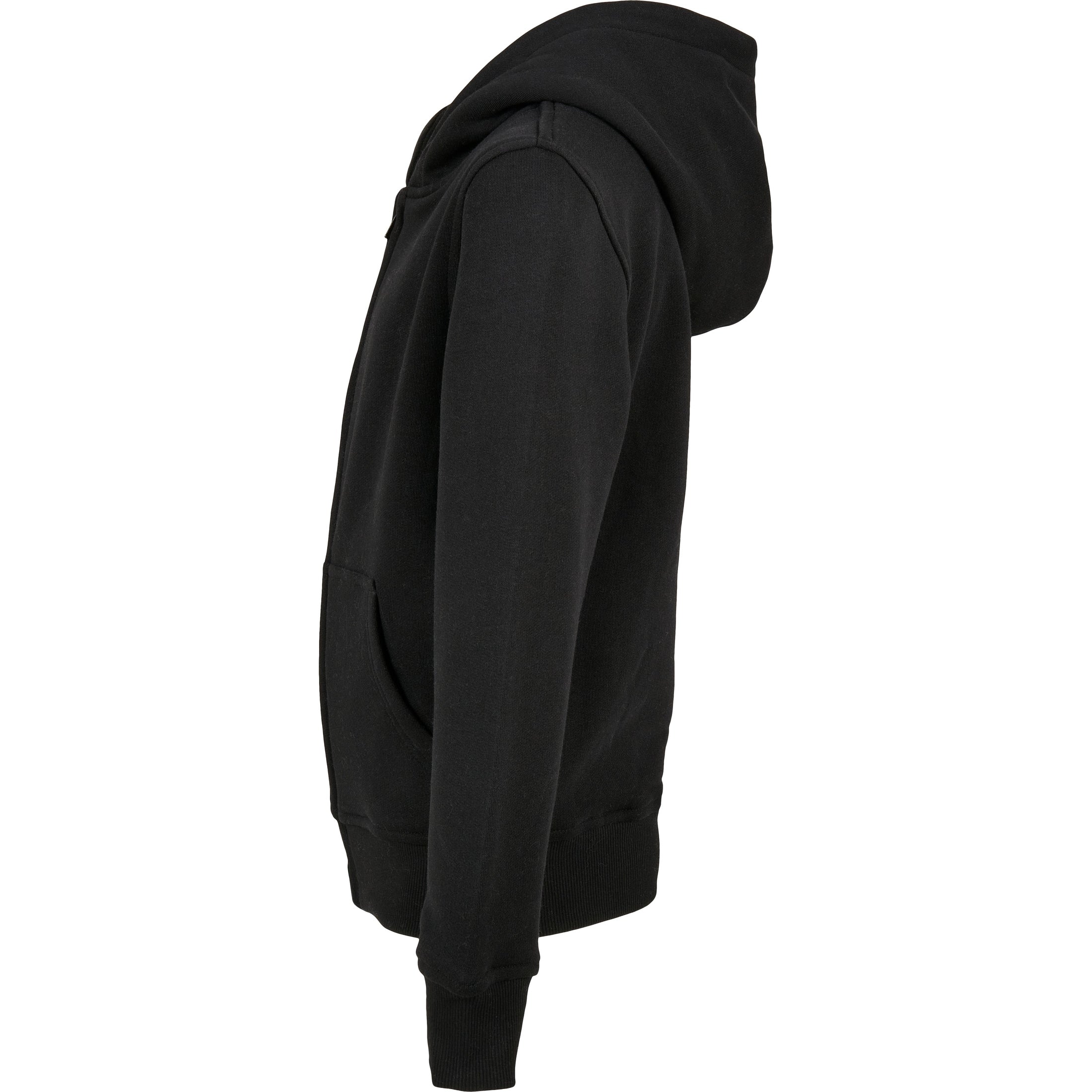 Build Your Brand Organic Kids Basic Zip Hoodie