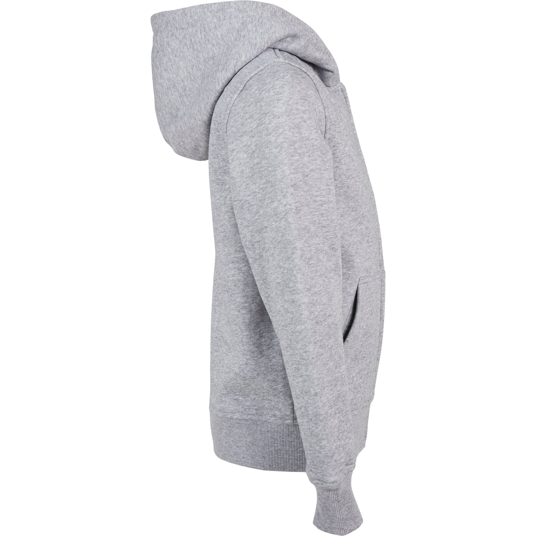 Build Your Brand Organic Kids Basic Zip Hoodie