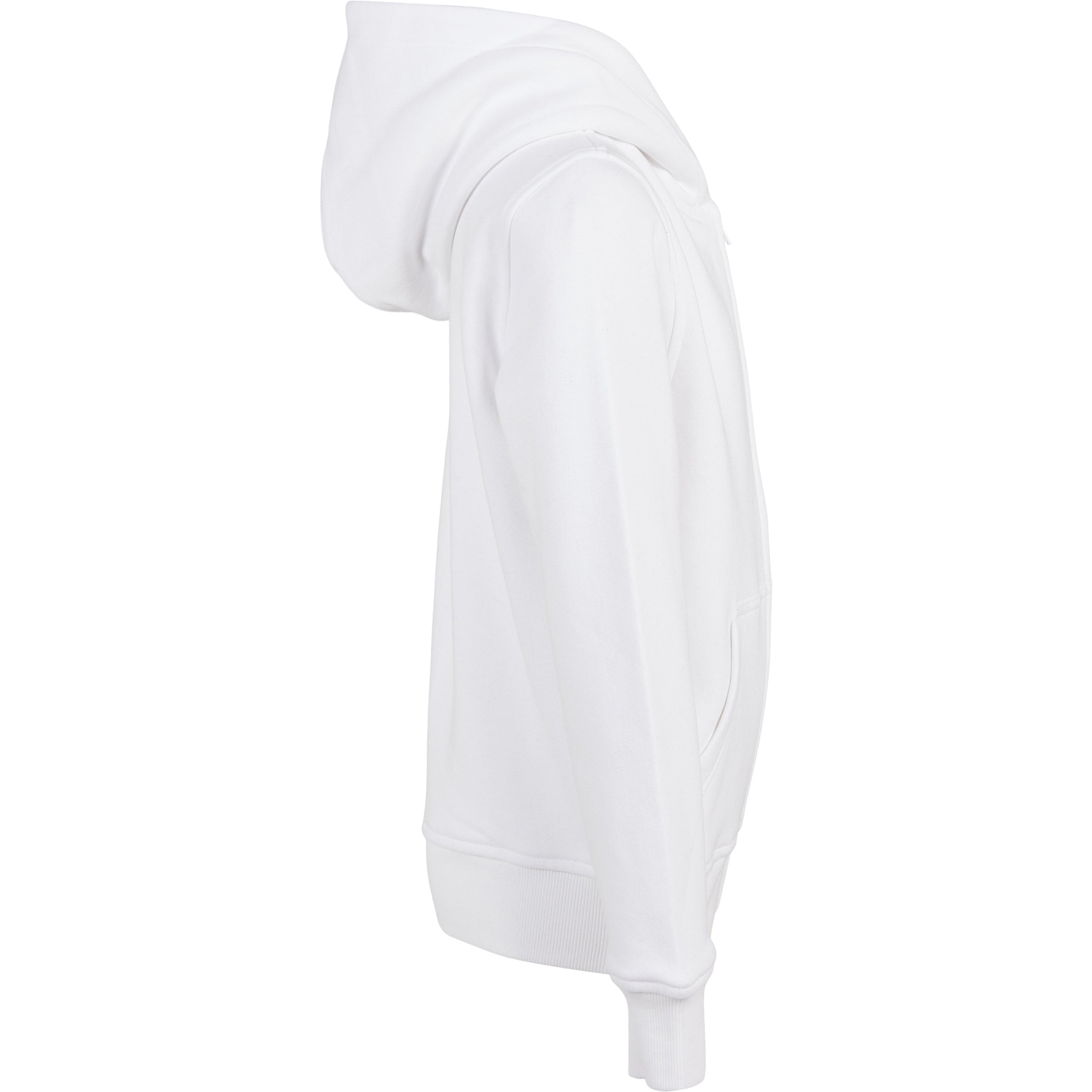 Build Your Brand Organic Kids Basic Zip Hoodie