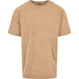 Build Your Brand Acid Washed Heavy Oversized Tee