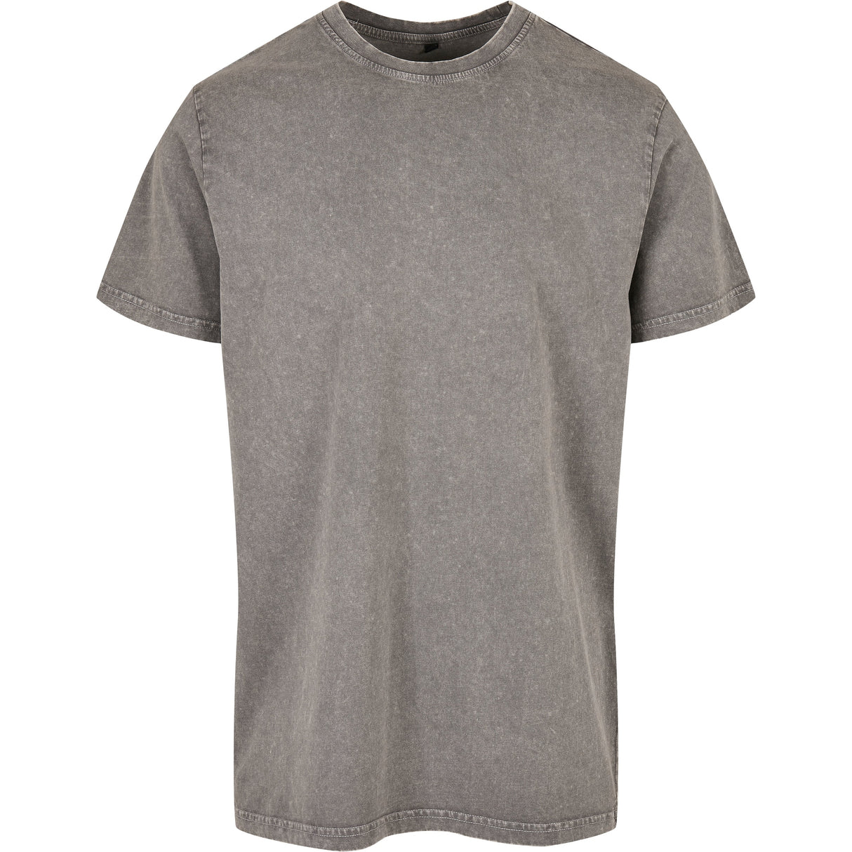 Build Your Brand Acid Washed Round Neck Tee