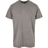 Build Your Brand Acid Washed Round Neck Tee