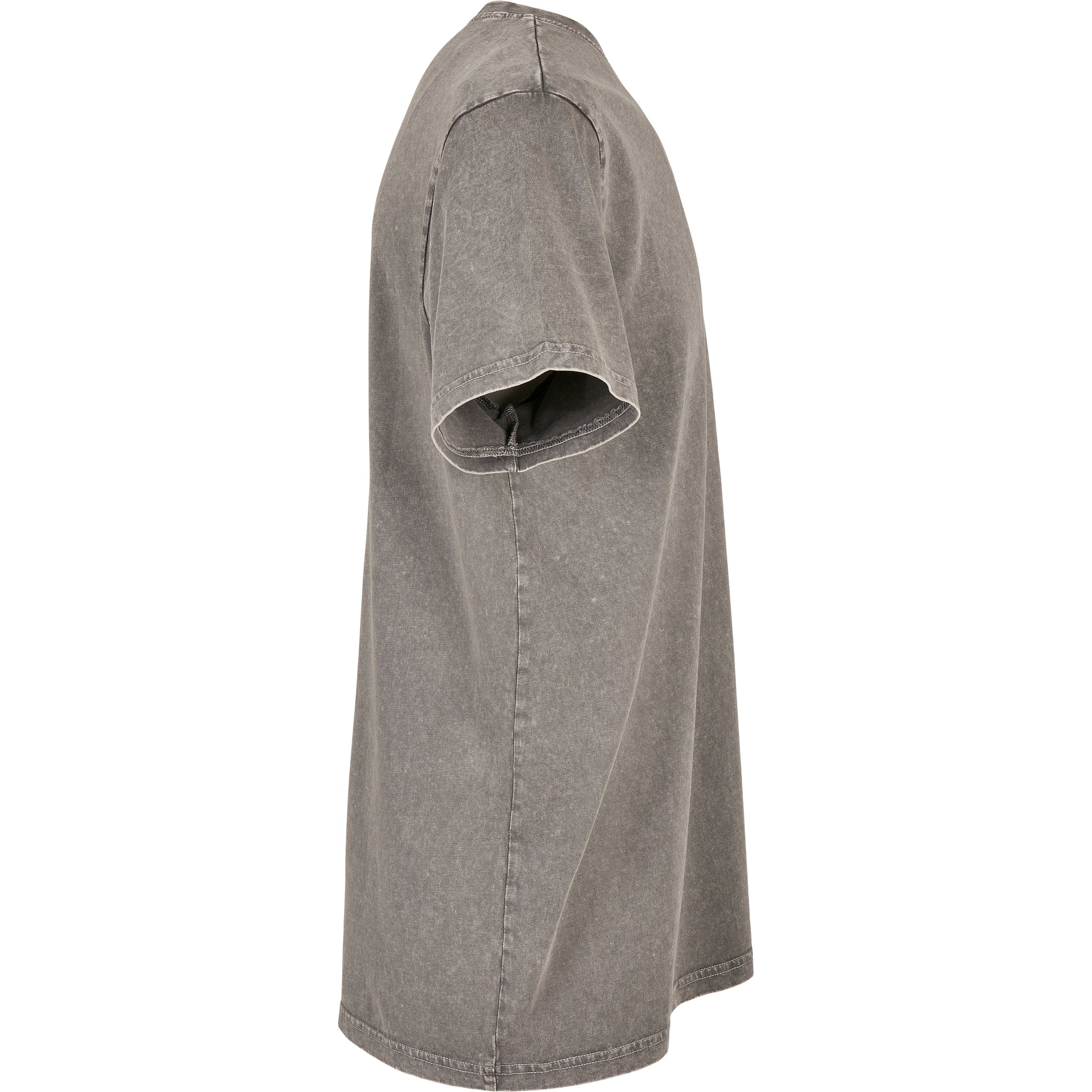 Build Your Brand Acid Washed Round Neck Tee