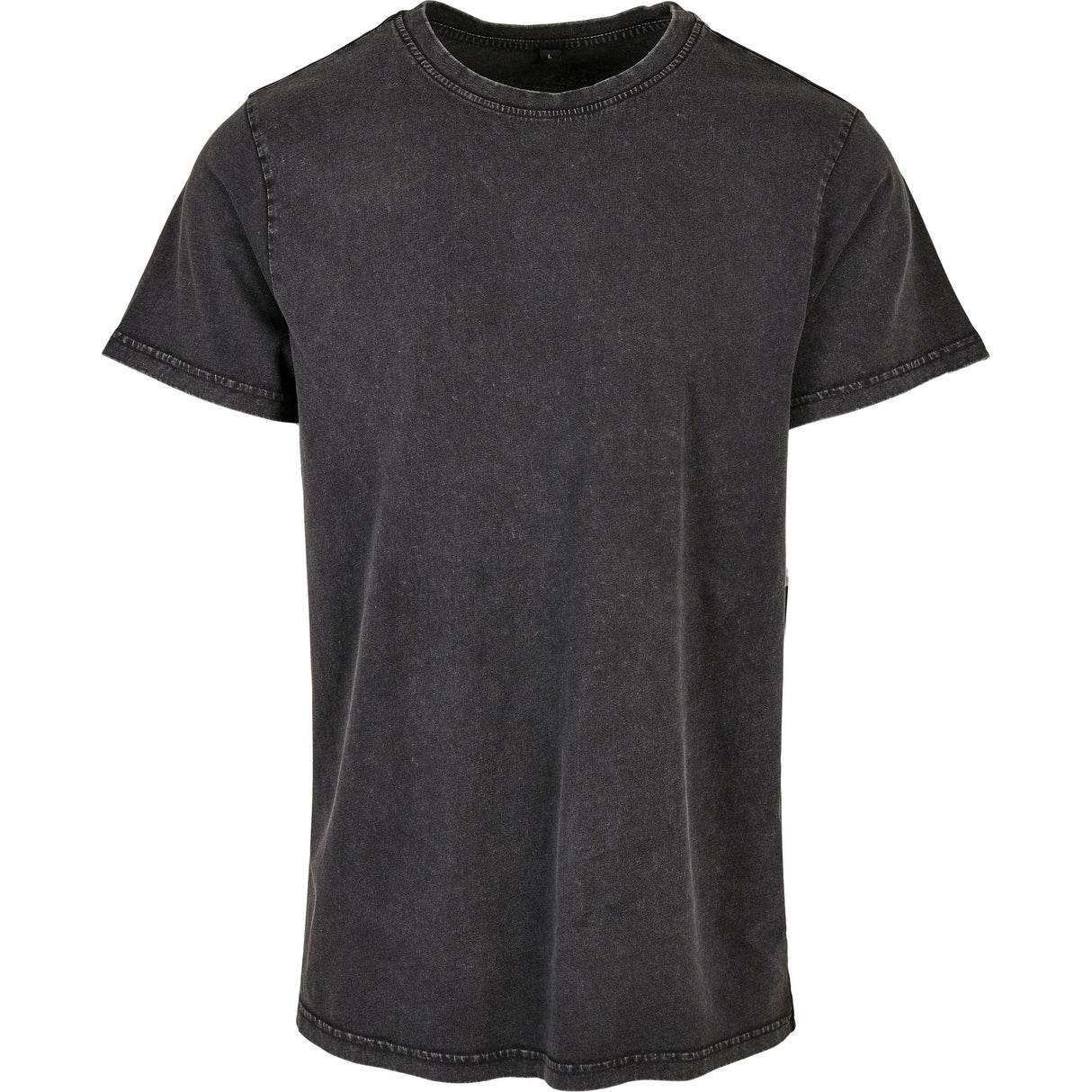 Build Your Brand Acid Washed Round Neck Tee