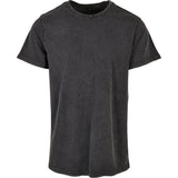 Build Your Brand Acid Washed Round Neck Tee