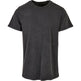 Build Your Brand Acid Washed Round Neck Tee