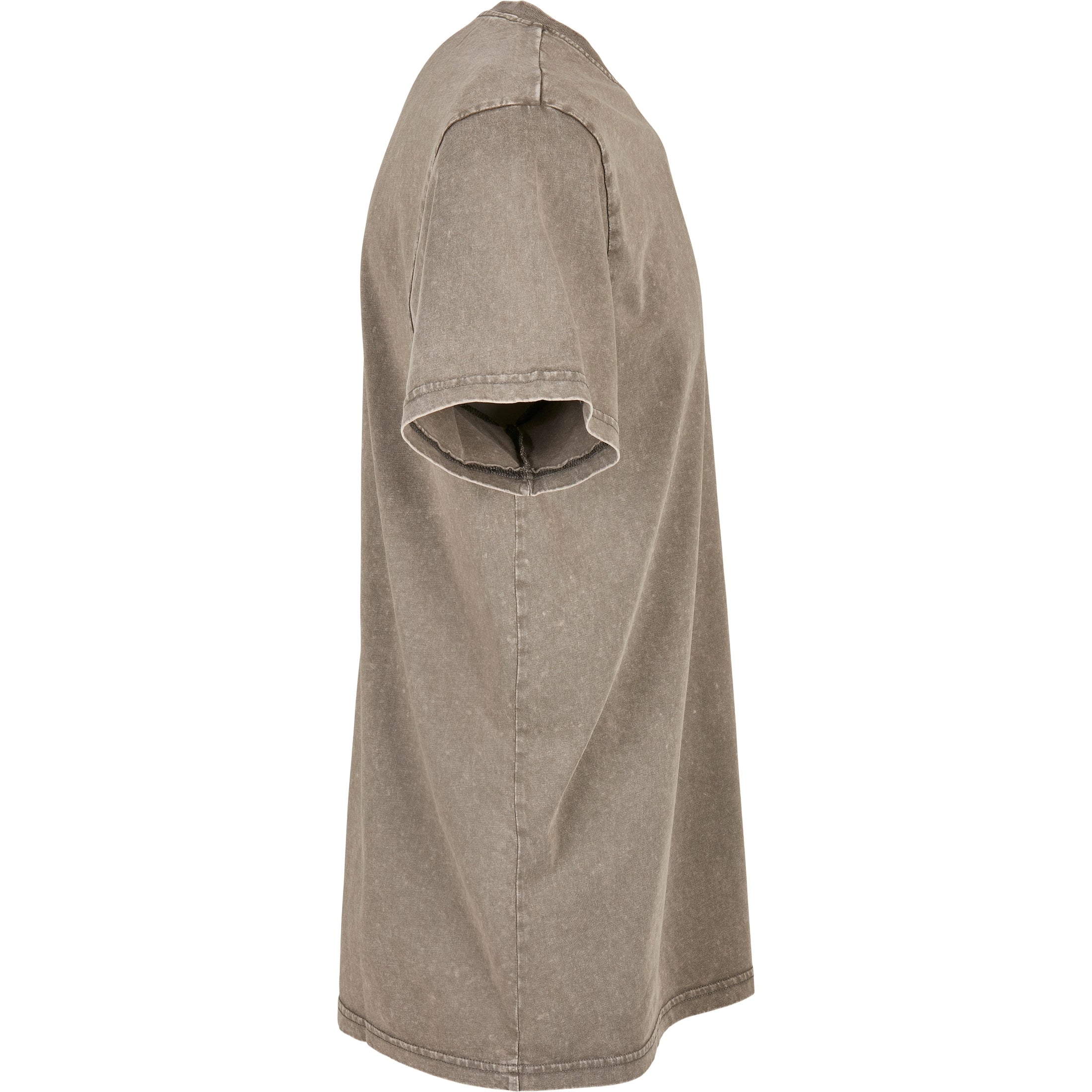 Build Your Brand Acid Washed Round Neck Tee