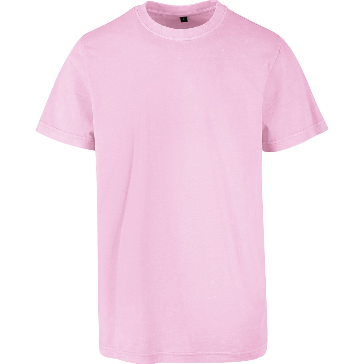 Build Your Brand Acid Washed Round Neck Tee