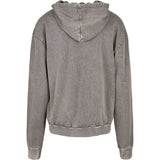 Build Your Brand Acid Washed Oversize Hoodie