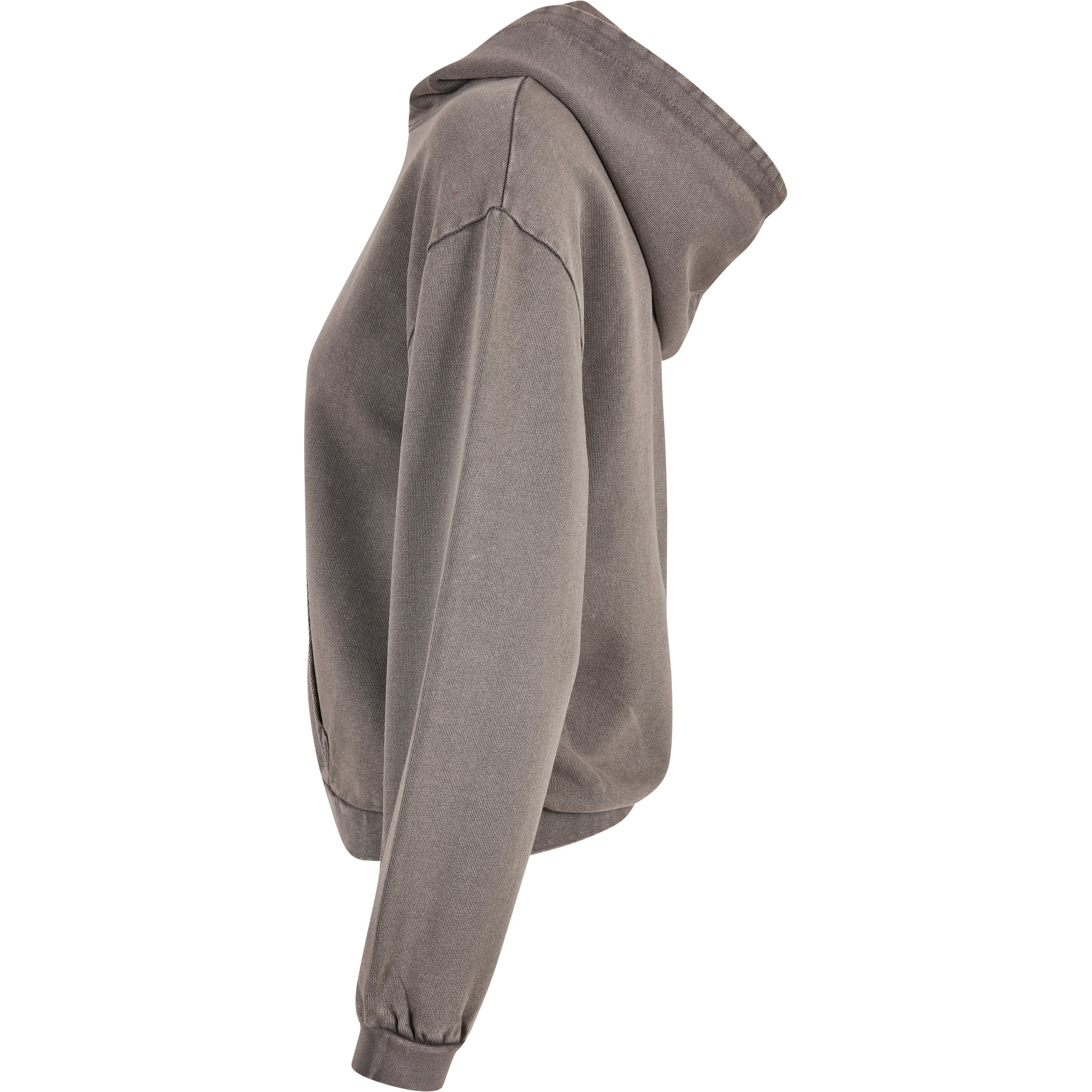 Build Your Brand Women's Acid Washed Oversized Hoodie