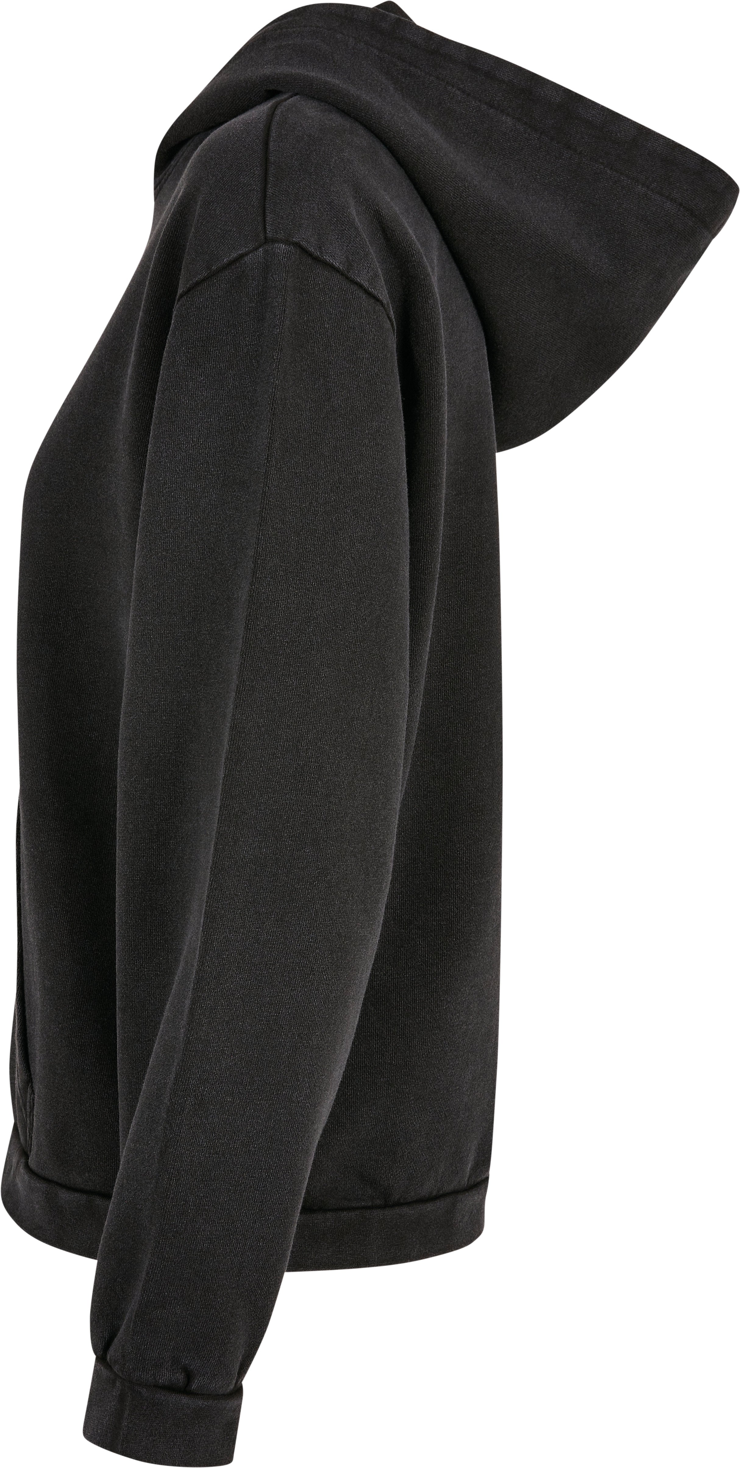 Build Your Brand Women's Acid Washed Oversized Hoodie