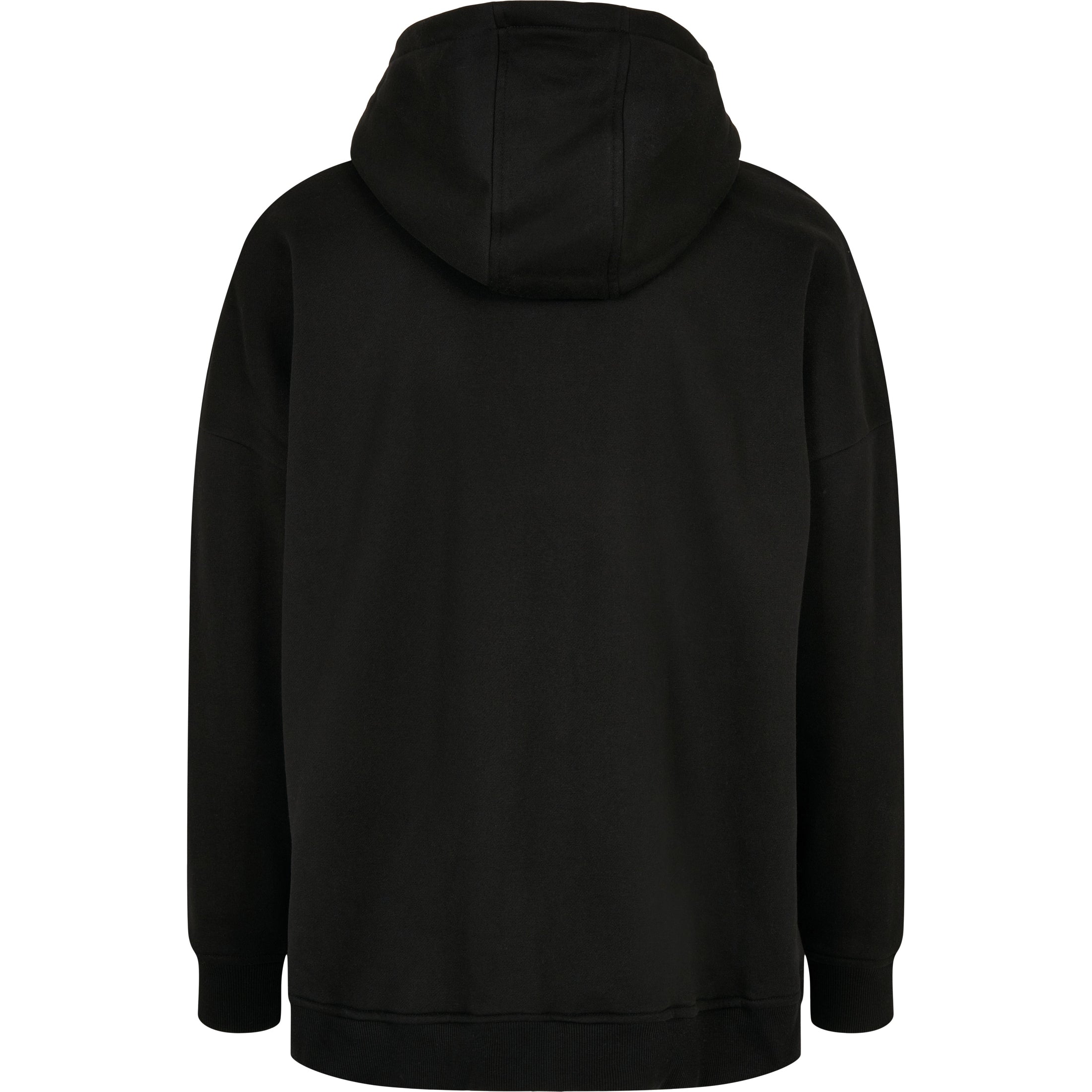 Build Your Brand Oversized Cut-On Sleeve Hoodie