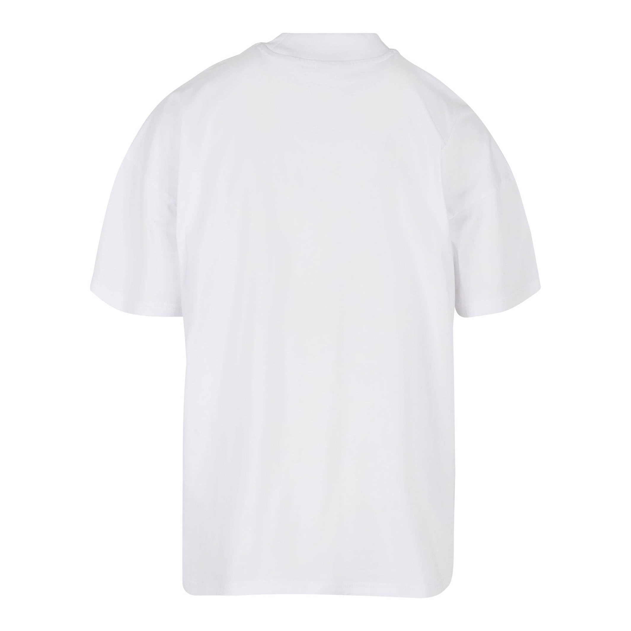 Build Your Brand Oversized Mock Neck Tee