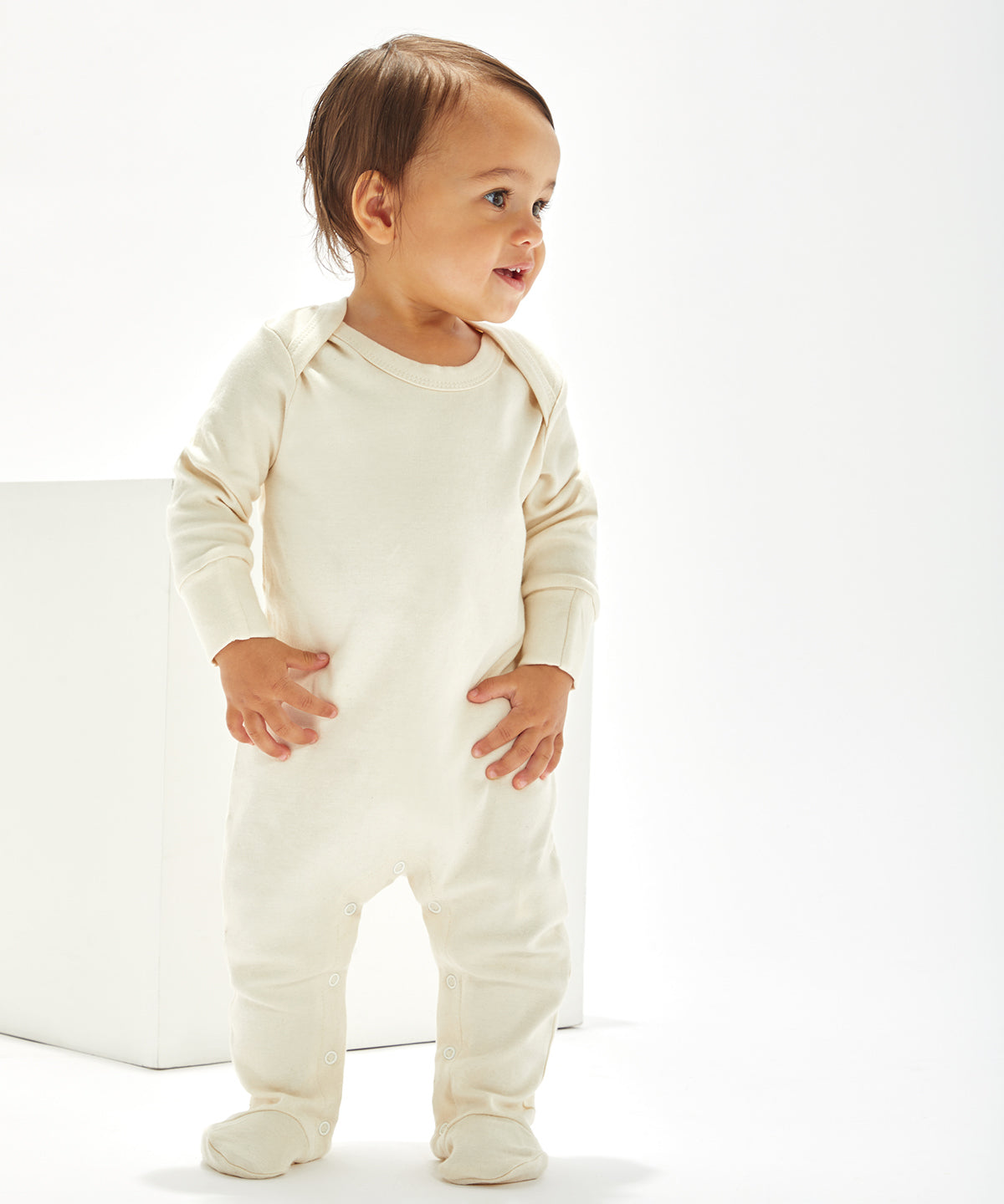 Babybugz Baby Organic Envelope Sleepsuit With Mitts