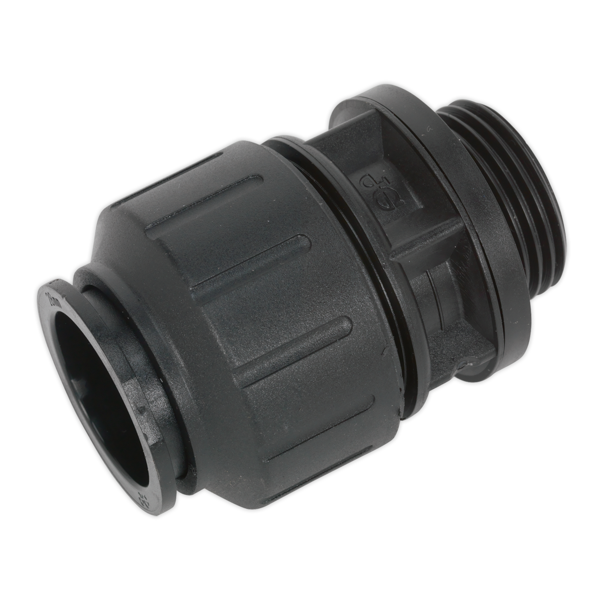 Sealey Straight Adaptor 28mm 1"BSP Pack of 2 (John Guest Speedfit® - PM012818E)