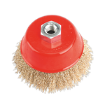 Sealey Brassed Steel Cup Brush Ø100mm M14 x 2mm