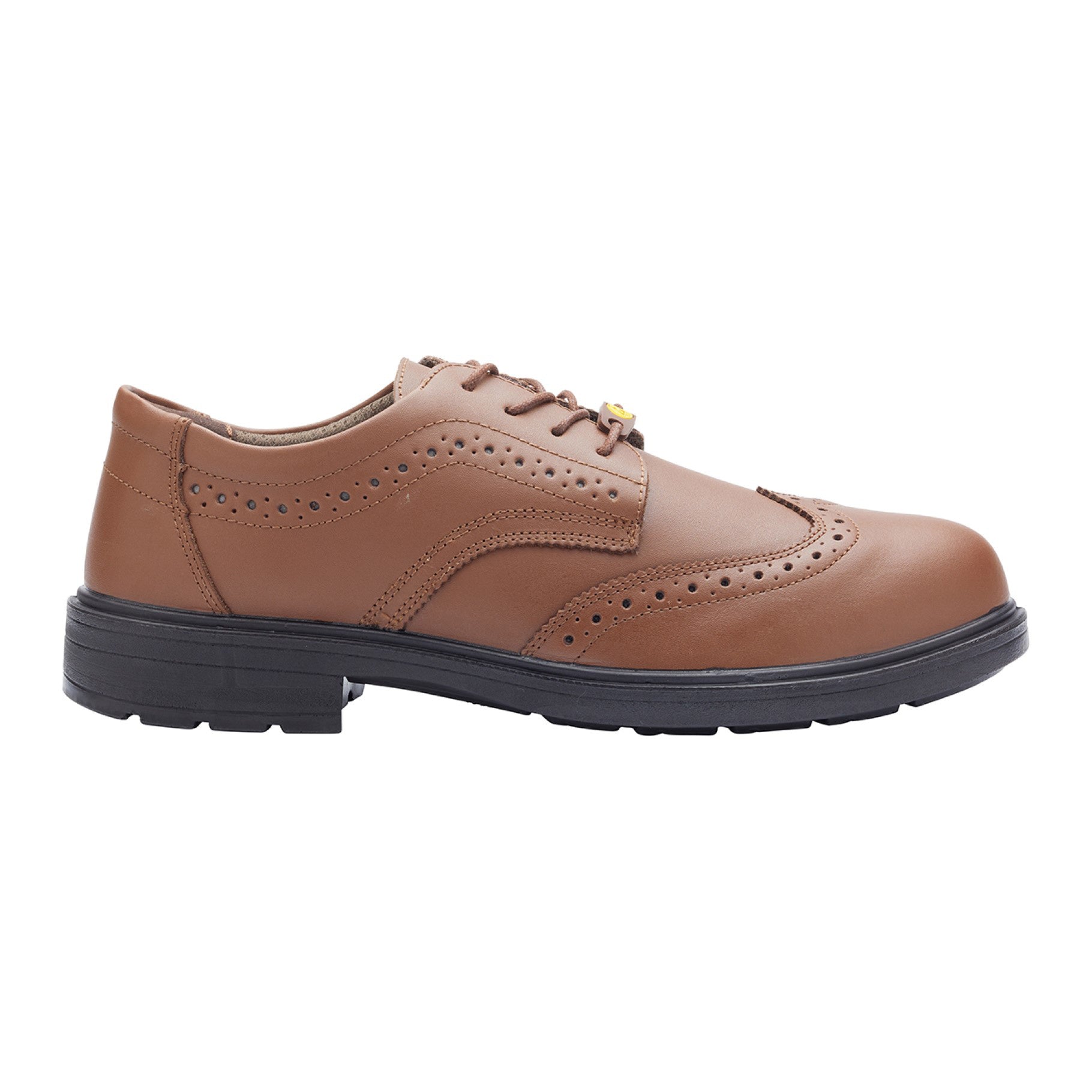 Blackrock Brown Brogue Composite ESD Safety Shoes