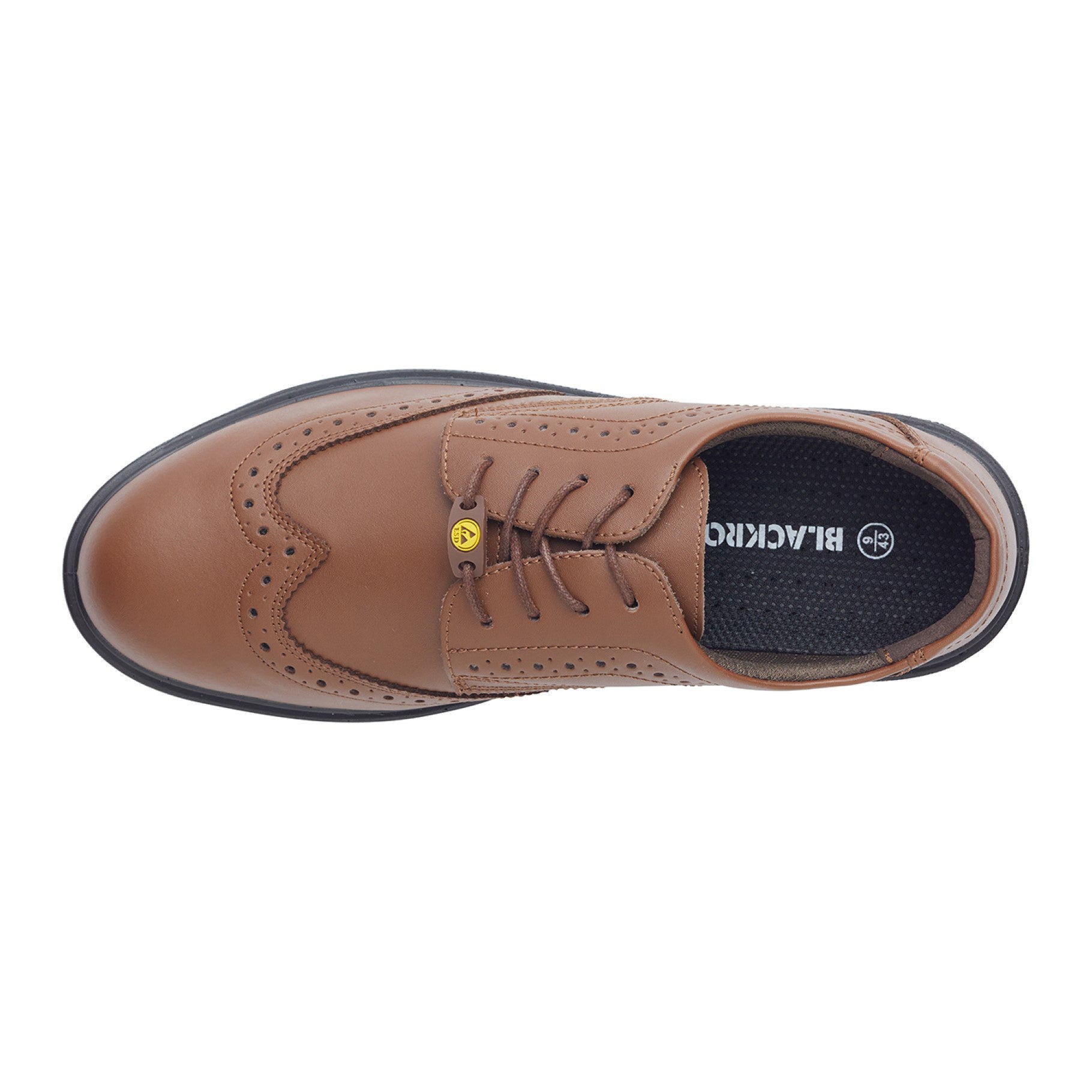 Blackrock Brown Brogue Composite ESD Safety Shoes