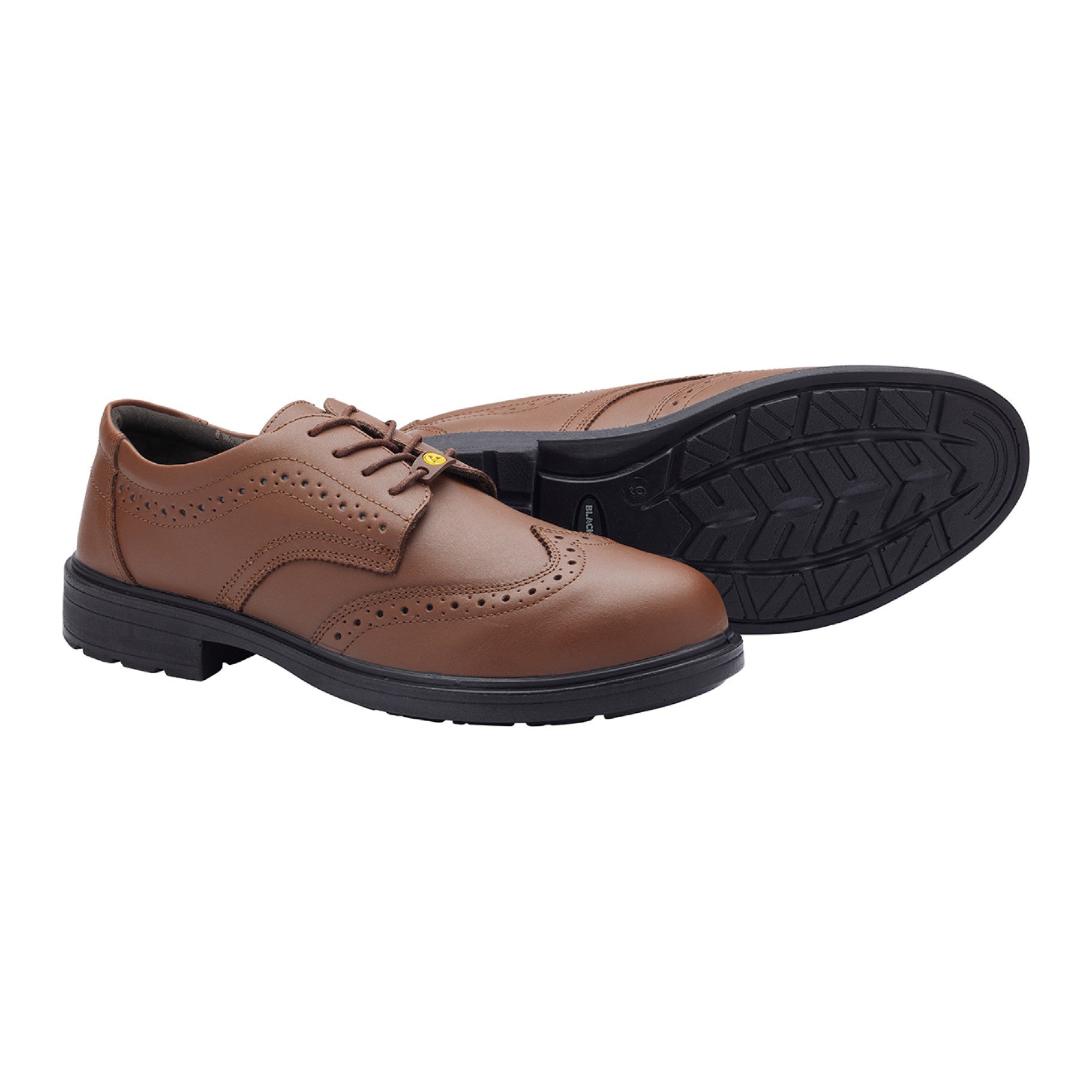 Blackrock Brown Brogue Composite ESD Safety Shoes