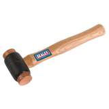 Sealey Copper Faced Hammer 2.75lb Hickory Shaft