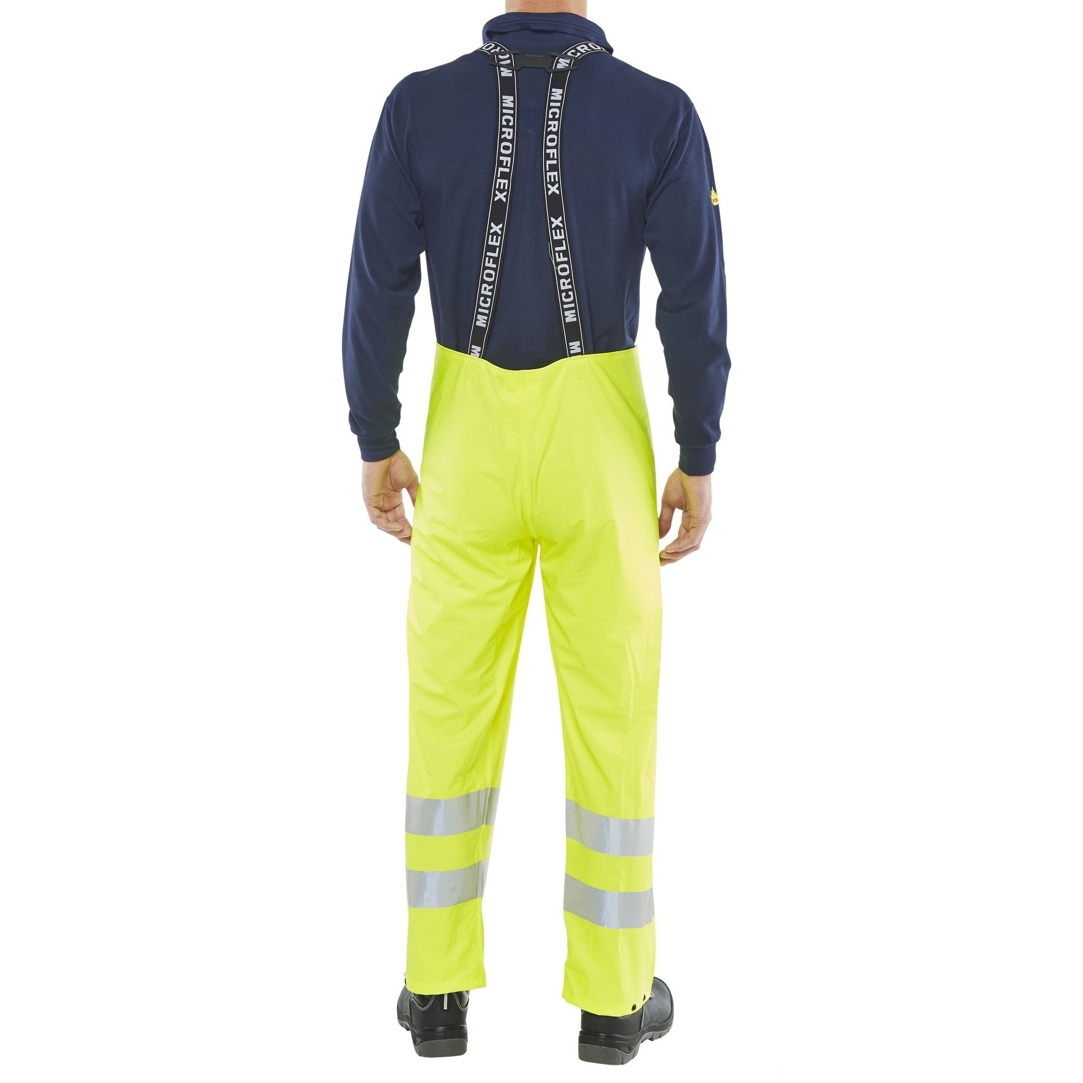Beeswift Fire Retardant Anti-Static Bib Saturn Yellow