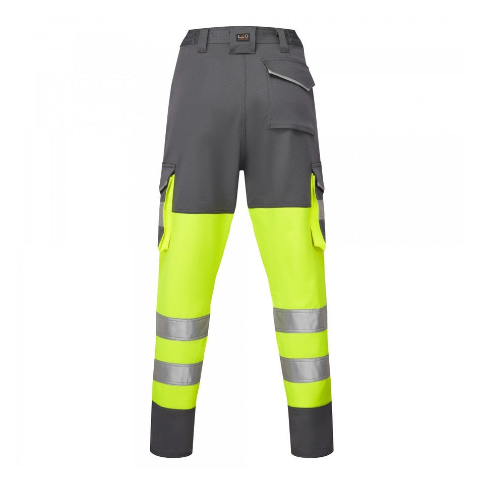 Leo Workwear BECKAMOOR Leo EcoViz Womens Stretch Cargo Trouser