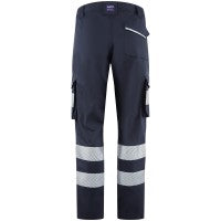 Leo Workwear WINSWELL Leo EcoViz Womens Lightweight Polyester Stretch Cargo Trouser