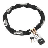 Sealey Motorcycle Chain & Disc Lock 10.5 x 10.5 x 1500mm 4* ART Approved