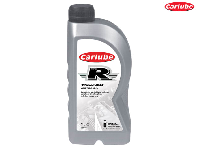 Carlube Triple R 15W-40 High Mileage Oil 1 litre