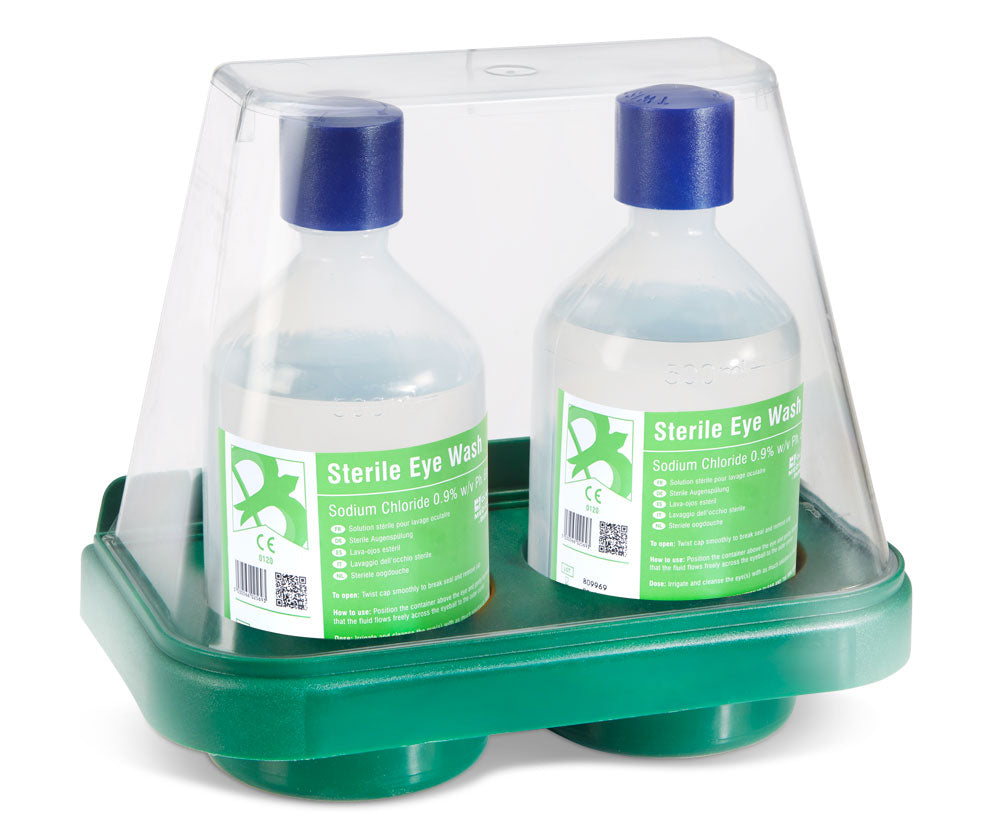 Beeswift Click Medical Double Eyewash Stand