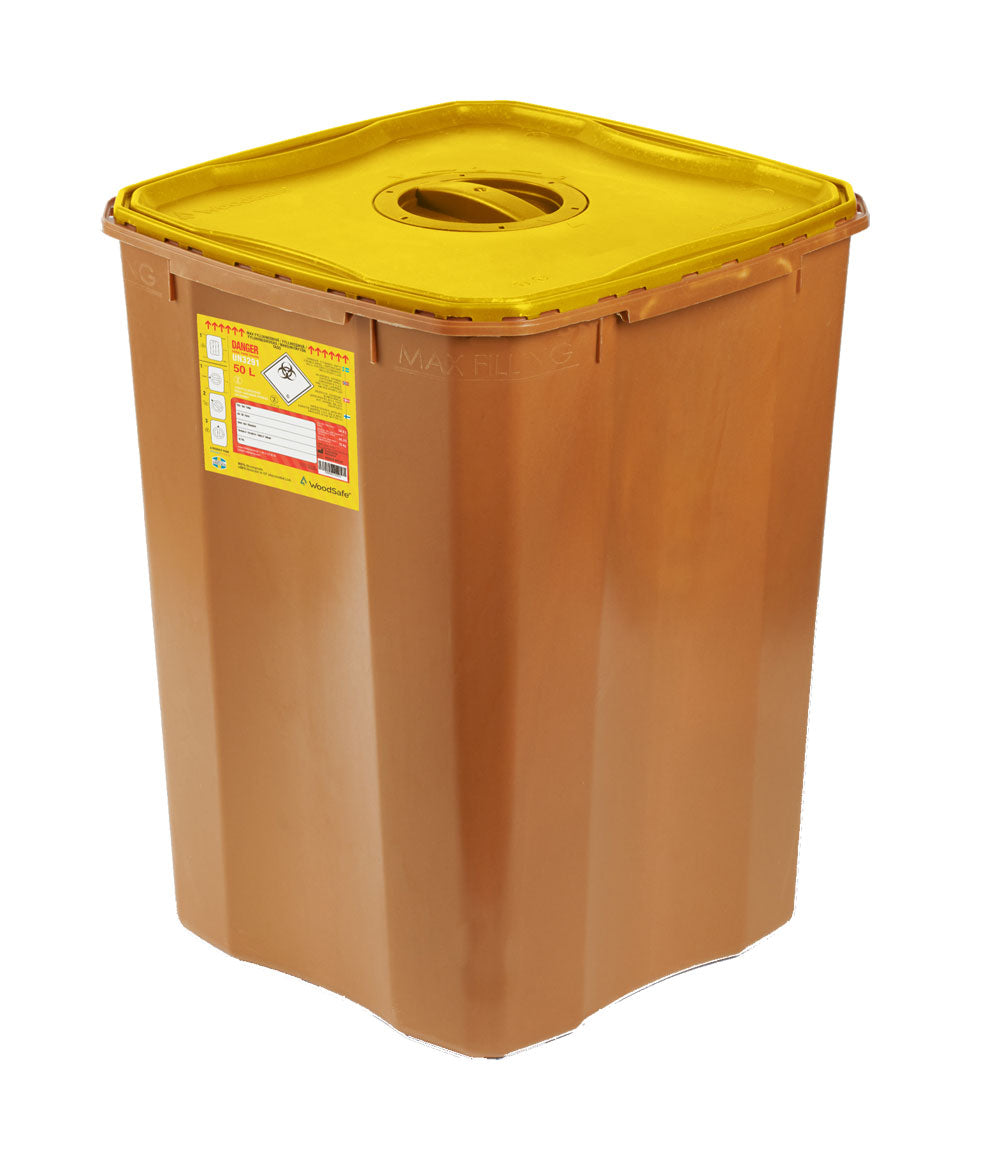 Beeswift Woodsafe Sharps Bin Lid And Screw Fit Cap